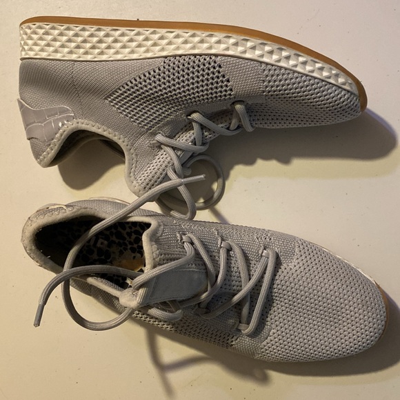 Urban Sport Lace Gray Mesh Sneakers - Picture 1 of 12